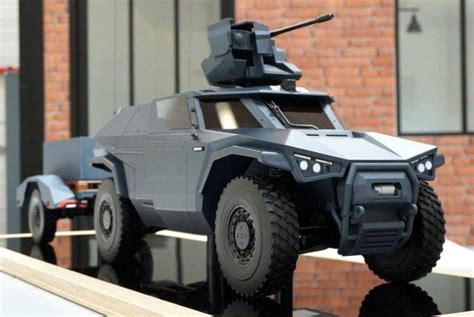 Arquus Launches Its Futuristic Armored Vehicle At Idex