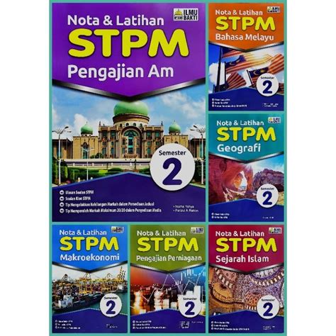 Nota Latihan Stpm Semester Penerbit Ilmu Bakti Shopee