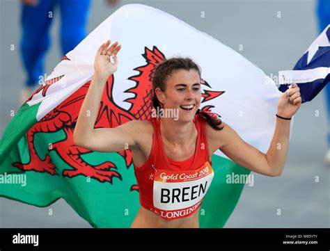 Wales Olivia Breen Celebrates Winning Gold In The Womens T38 Long