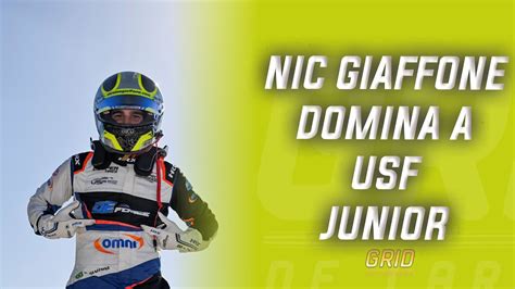 NIC GIAFFONE PROVA A IMPORTÂNCIA DA F4 BRASILEIRA DOMINANDO A USF