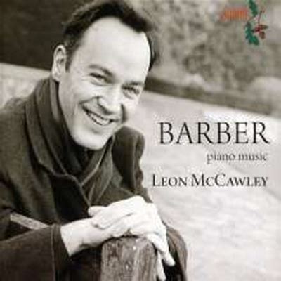 Barber Works For Piano Cd Leon Mccawley