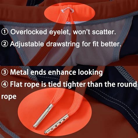 Mens Swim Briefs Big Pouch Bikini Swimsuit With Adjustable Drawstring Swimwear EBay