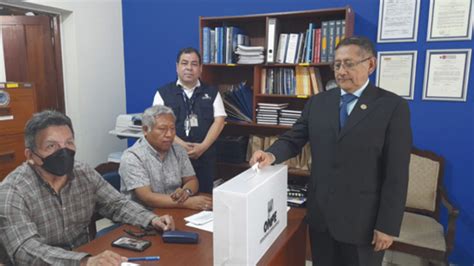 Con Asistencia T Cnica De La Onpe Se Realizan Elecciones En El Callao