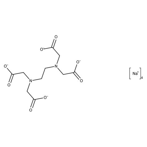 Ethylenediaminetetraacetic Acid Tetrasodium Salt Solution Spectrum