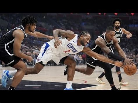 Brooklyn Nets Vs Los Angeles Clippers Full Game Highlights January