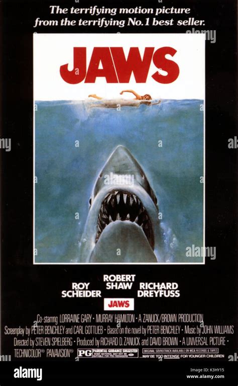 JAWS, 1975, Film, Movie Stock Photo - Alamy