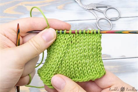 How To Knit Two Together K Tog For Beginners Easy Tutorial Video