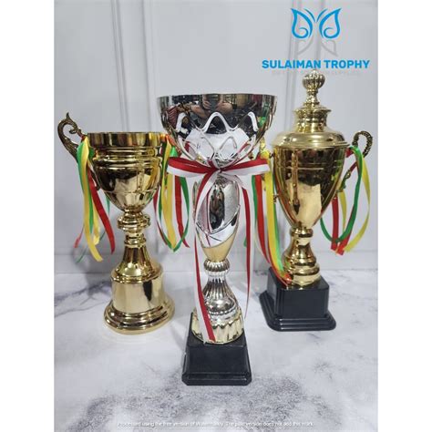 Jual Piala Trophy Import Cawan Kuningan Besi Satuan Shopee Indonesia