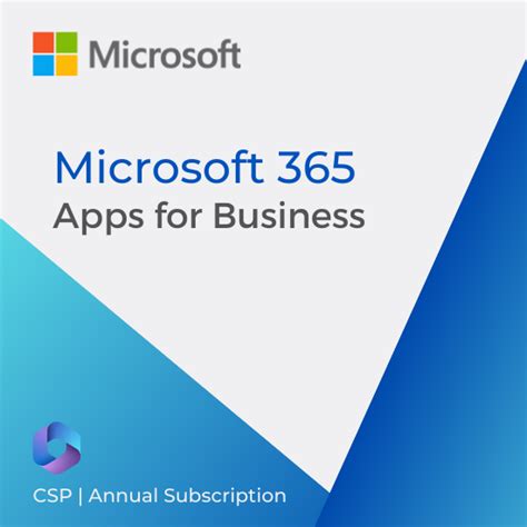 Microsoft Apps For Business Csp Yearly