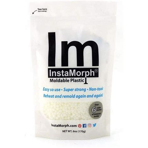 InstaMorph Reusable Moldable Plastic | Thermoplastic Beads, Meltable ...