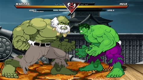 Maestro Vs Hulk Highest Level Insane Fight Youtube