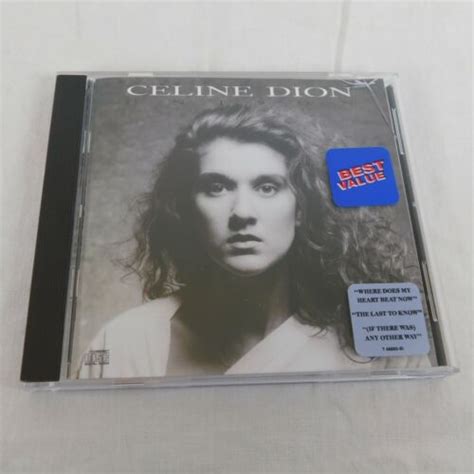 Unison Céline Dion Cd 1990 Epic Pop Vocal Ballads Where Does My Heart