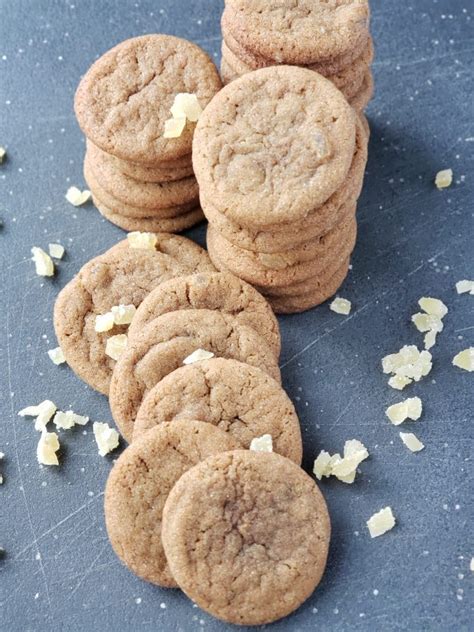 Chewy Triple Ginger Cookies Amy S Blissful Kitchen