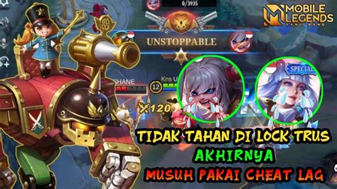 Jawhead Exp Lane Musuh Sampe Pakai Cheat Mlbb Mobile Legends Youtube