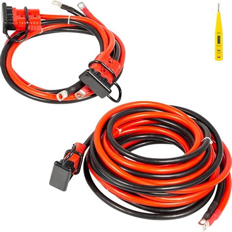 Amazon 2 Gauge 32 FT Winch Quick Connect Power Cable Universal Hi