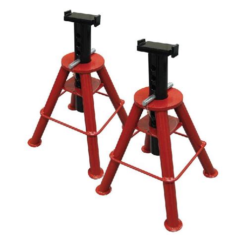 Jack Stands Pair - 10 Ton, High Height