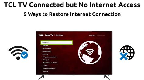 Tcl Tv Will Not Connect To Internet