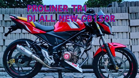 Unboxing Cek Sound Knalpot Proliner Tr R Short For New Honda Cb R