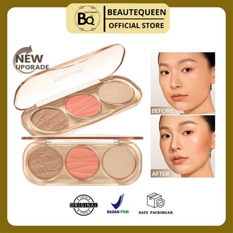 Jual FOCALLURE FA F45 Pro Sculpt 3 In 1 3D Palette Highlighter