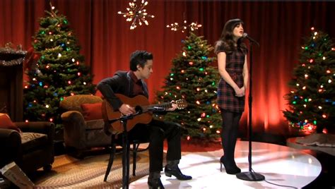 She And Him Perform Christmas Waltz On Leno Under The Radar Magazine