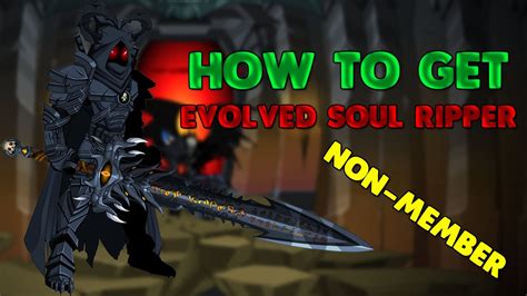 AQW How To Get Evolved Soul Ripper Non Legend YouTube