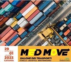 Catania Al Via Medmove Fiera Dedicata Al Mondo Dei Trasporti E Della