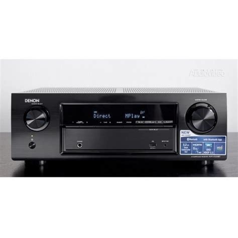 AVR X520BT Denon AV Receiver 5 2 Channel With Bluetooth Radio TV Centre