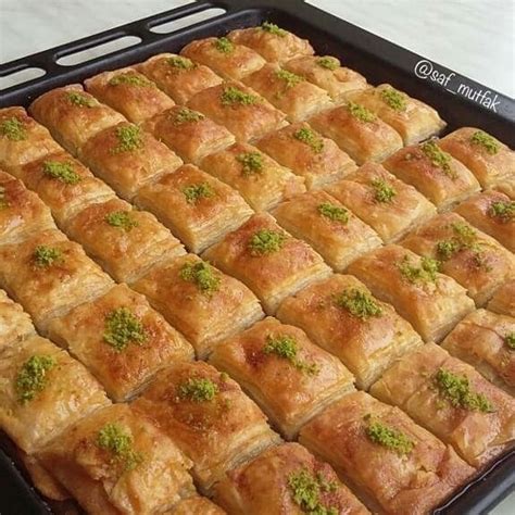 Kolay Ev Baklavas Nefis Sunumlar