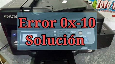 Errores Comunes Al Resolver El Error De Impresora 0x14 En La Epson L575