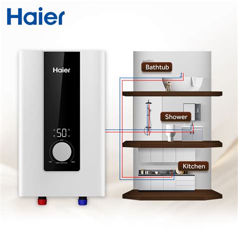 China Manufacturer Intelligent Control Keep Warm Instant House Tankless Electric Shower Hot