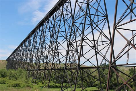 Lethbridge Viaduct Lethbridge Alberta Historic Railroad Flickr