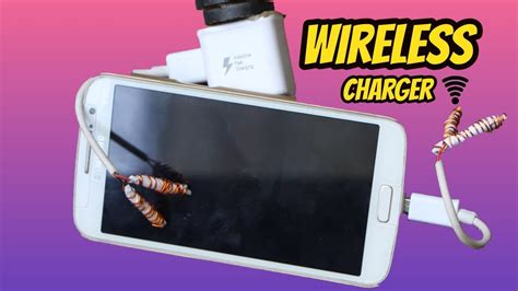 How To Make A Wireless Charger At Home Phone Charger Convert Into