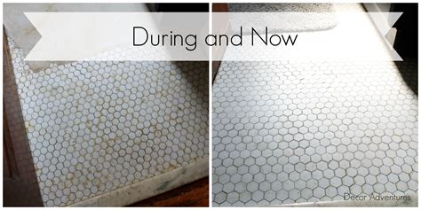 Uncovering a Hex Tile Floor Before + After » Decor Adventures