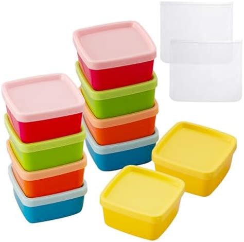 TYXHXTF 10 PCS Petite Boite De Conservation Alimentaire Bebe Mini