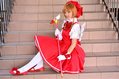 Sakura Kinomoto Card Captor First Dress Cosplay Costume Etsy