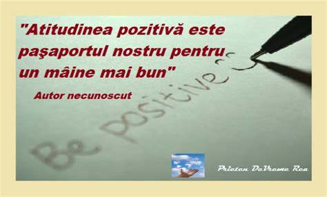 Atitudinea pozitivă în 10 citate celebre Prieten de vreme rea