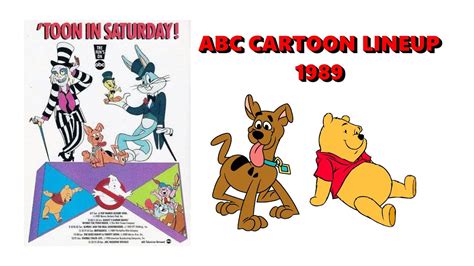 ABC Saturday Morning Cartoon Line Up 1989 YouTube