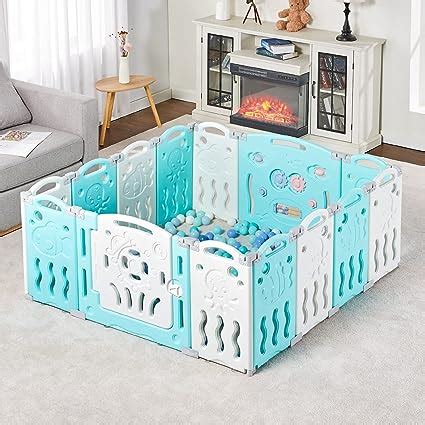 Amazon Albott Baby Playpen Upgraded 14 Panels Foldable Baby