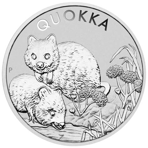 Buy 1oz Silver Perth Mint Quokka 2022 9999 Minted Bullion Coin