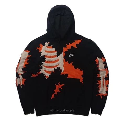 Jual Reworked Nike Skeleton Hoodie Shopee Indonesia