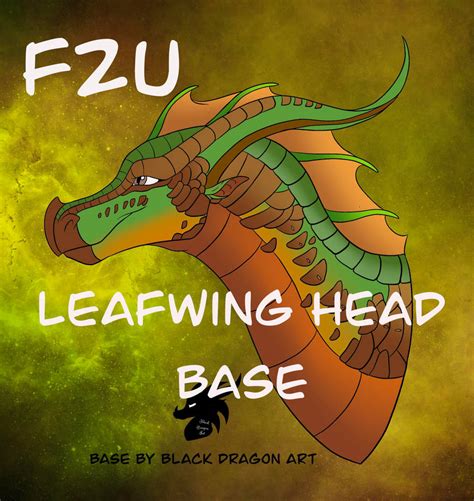 Leafwing Head Base F2u By Blackdragonart98 On Deviantart