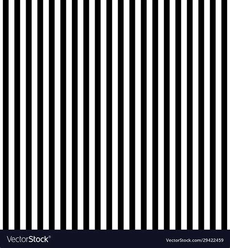 Black and white stripes seamless background Vector Image