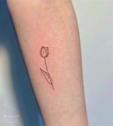 Arriba Foto Tatuajes De Tulipanes En La Mano Alta Definici N Completa