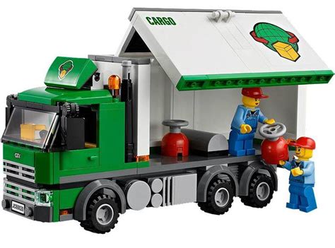 Lego® City® Cargo Truck With 3 Minifigures Forklift And Handtruck 60020