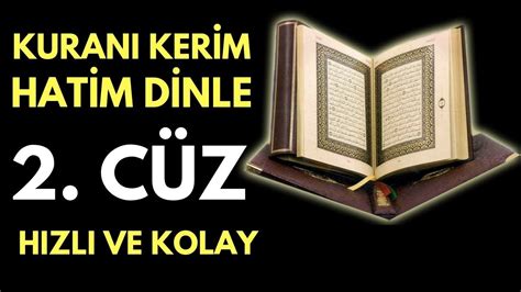 Kuran Oku Kuranı Kerim Hatim 2 Cüz Kuran Dinle YouTube