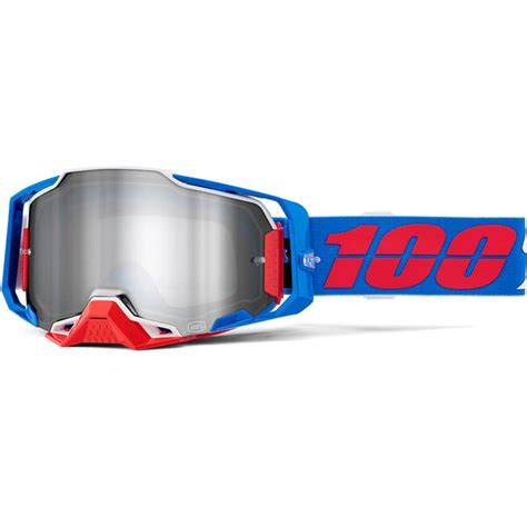 Masque Armega Ironclad Ecran Mirror Argent Moto Privee