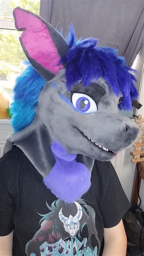 Dino Mask Speckleshroom S Fursuit Artemis Furry Art Fursuit Furry