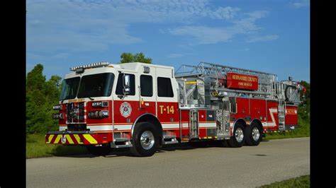 SFEV Hernando County Fire Rescue S New Sutphen SPH100 Aerial Platform