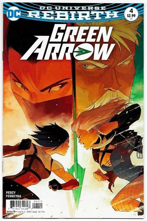 Green Arrow 4 Rebirth Main Cvr DC 2016 NM Comic Books Modern