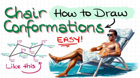 How To Draw Chair Conformations Easy 3 Step Guide YouTube